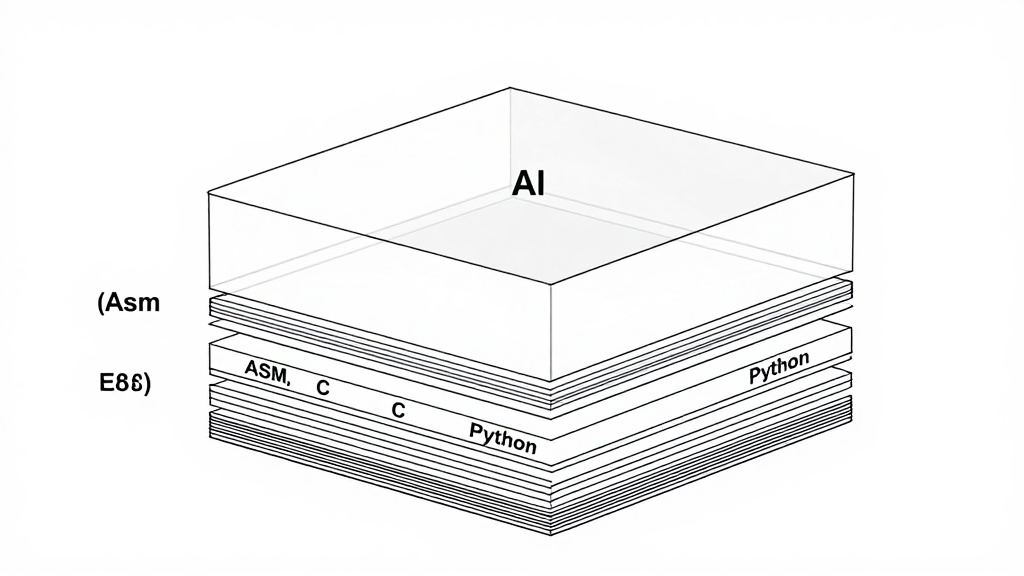 Vertical abstraction layers from machine code to AI